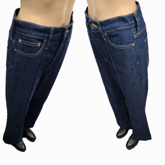 J. Crew High-Rise Wide-Leg Trouser Jeans Size 26 - Picture 7 of 9